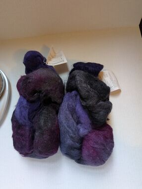 Montage Collection Mohair hand painted by Jan Gilray 2 x 100 gr BNWT